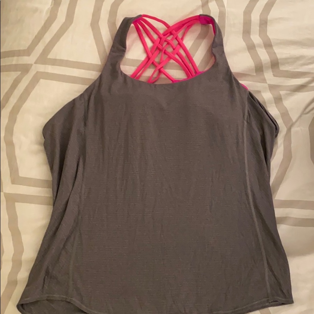 Fun and sexy lululemon workout top!